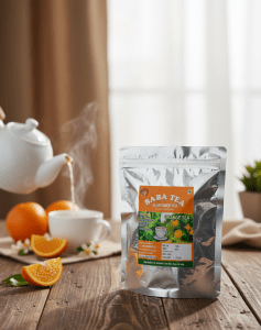 BABA TEA - Orange Flavoured Tea, 180gm - Image 2