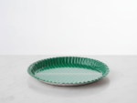 Eco-Friendly Disposable Paper Plates | Leaf Pattern (9-inch, White) - Image 2