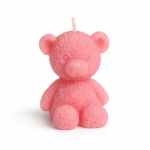 Wax Culture Rosy Teddy Luxe Candle – Handmade Scented Wax Candle (Pack of 5) - Image 4