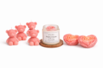 Wax Culture Petals & Teddy Luxury Candle Set | Teddy Bear & Rose Heart Decorative Candles with Scented Jar Candle - Image 3