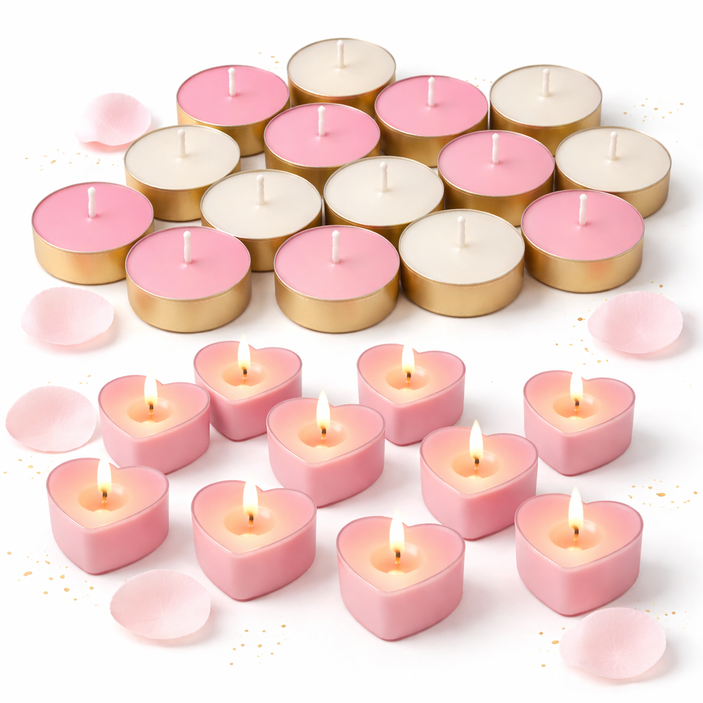best decorative tealight candles - handmade soy wax candles for home decor