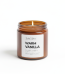 warm vanilla scented candle luxury soy wax handmade jar