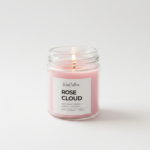 Wax Culture Petals & Clouds – Rose Soy Candle Duo Set, Up to 40 Hours Burn Time, 100% Natural - Image 3